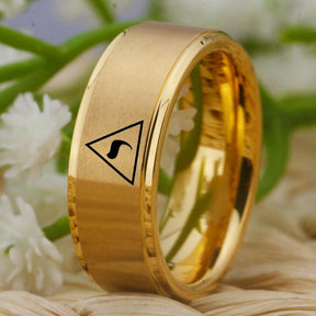 14th Degree Masonic Ring FREE Engraving - Bricks Masons