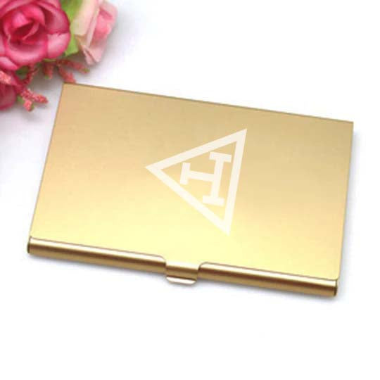 Royal Arch Chapter Business Card Holder - Various Colors - Bricks Masons