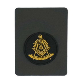 Past Master Blue Lodge Patch - Embroidery - Bricks Masons