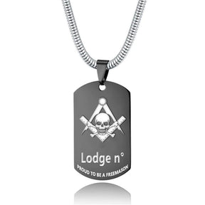 Widows Sons Necklace - (Various Colors) - Bricks Masons